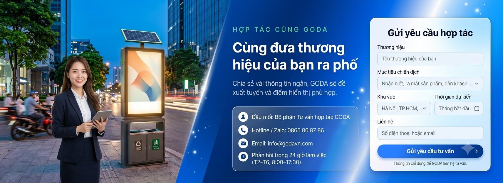 HỢP TÁC CÙNG GODA